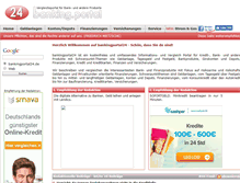 Tablet Screenshot of bankingportal24.de